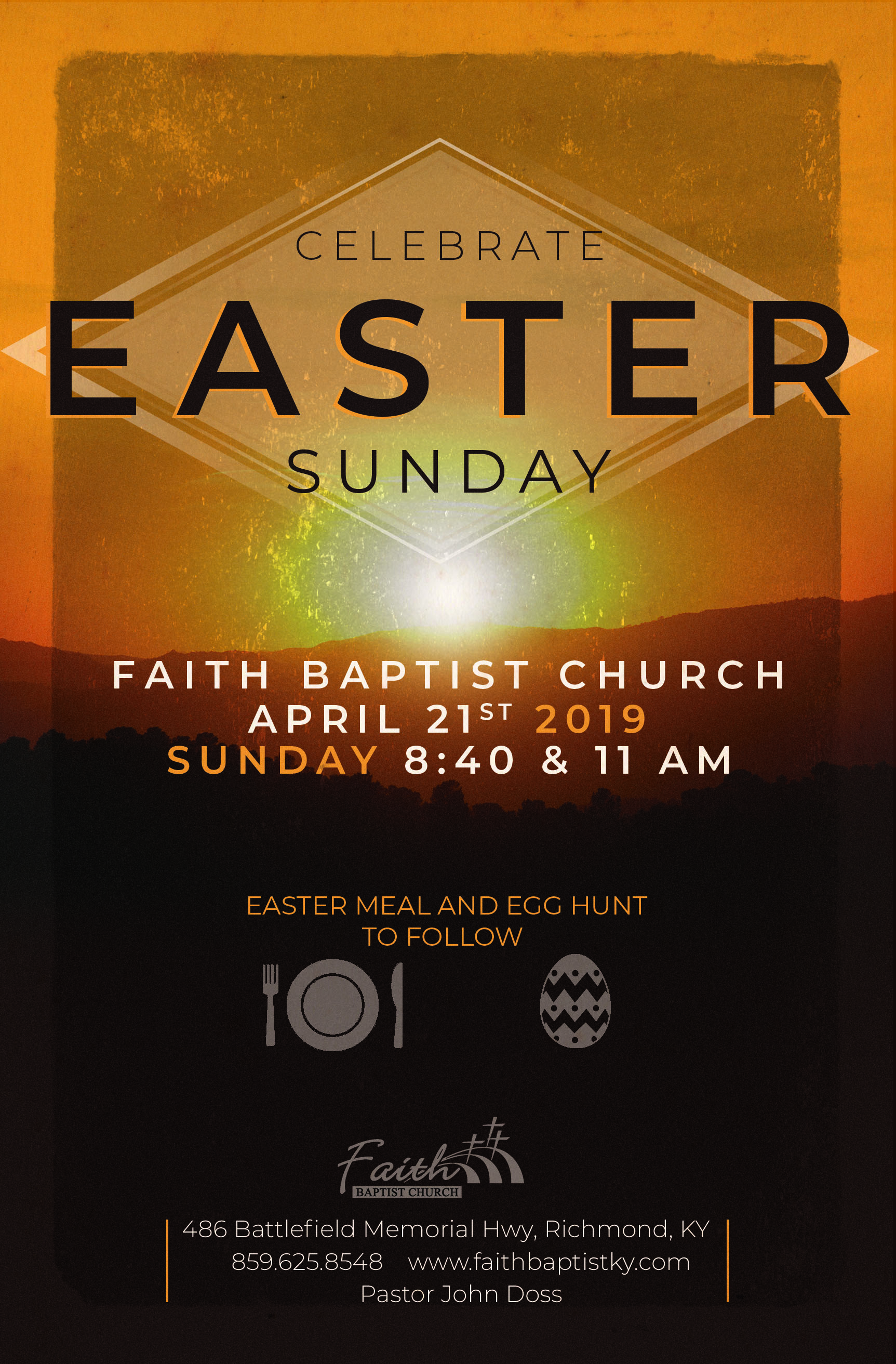 Easter Sunday at Faith Baptist Church - WJMM